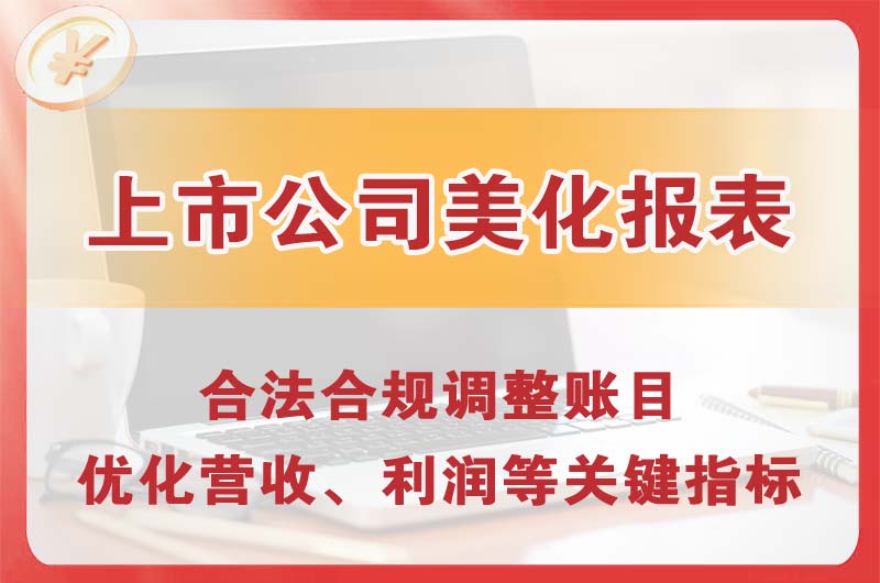 瑞昌上市公司美化报表
